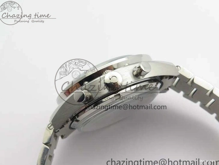 0506 Speedmaster ’57 Co-Axial OMF 1:1 Best Edition Blue Dial White Markers On SS Bracelet A Sustainable 8145